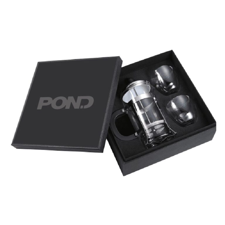 Modena Coffee Press and Glass Set