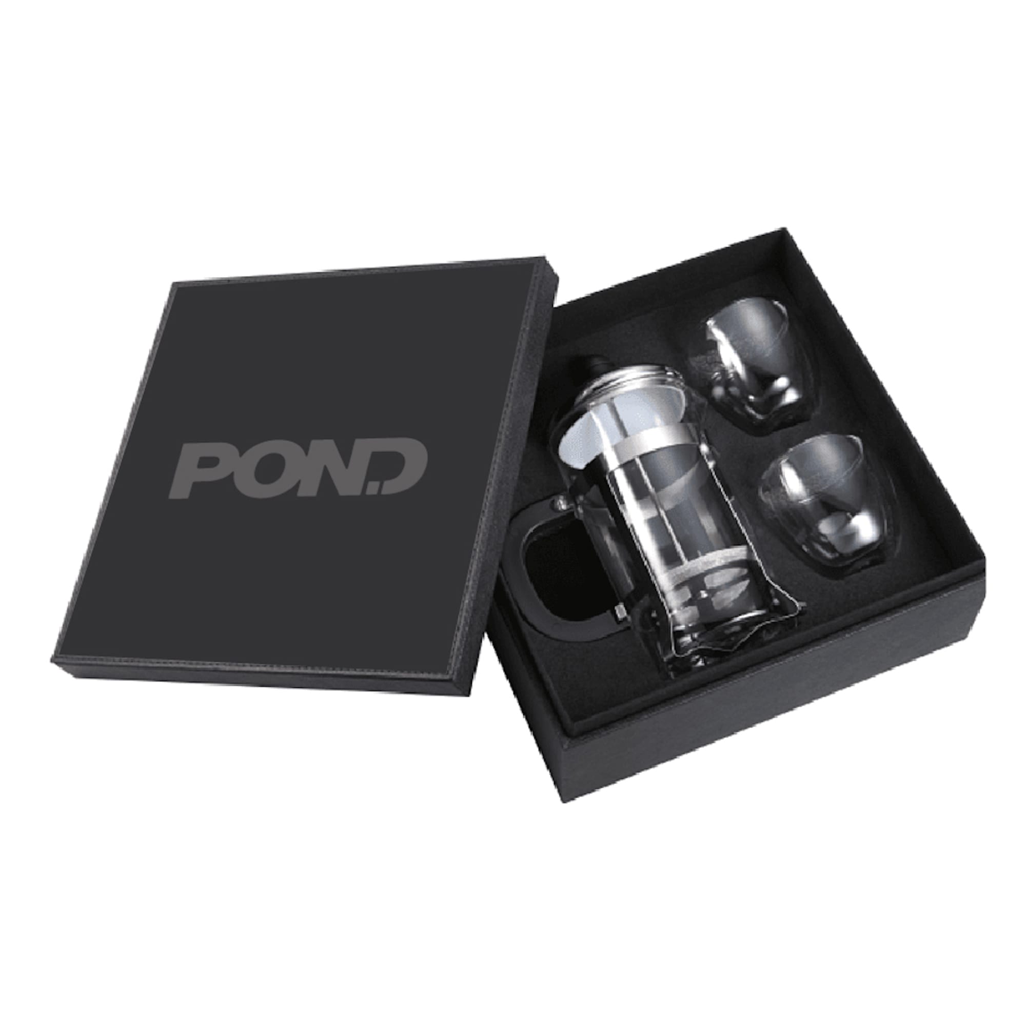 Modena Coffee Press and Glass Set