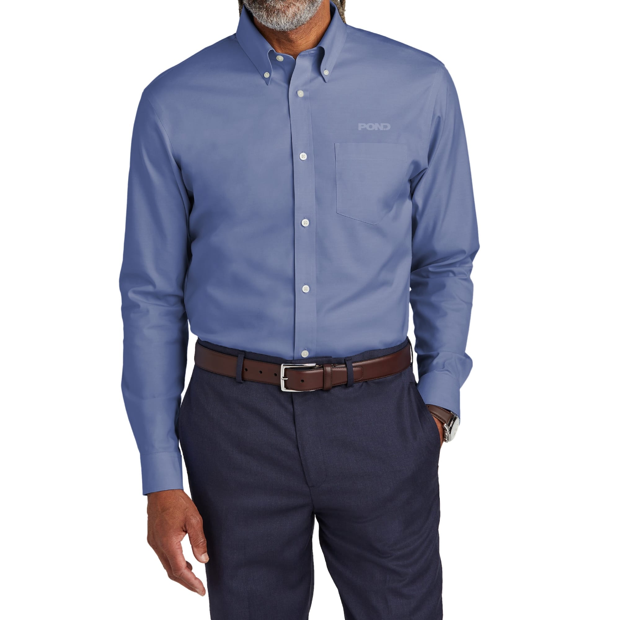 Brooks Brothers Men's Wrinkle-Free Stretch Pinpoint Shirt - Image 4