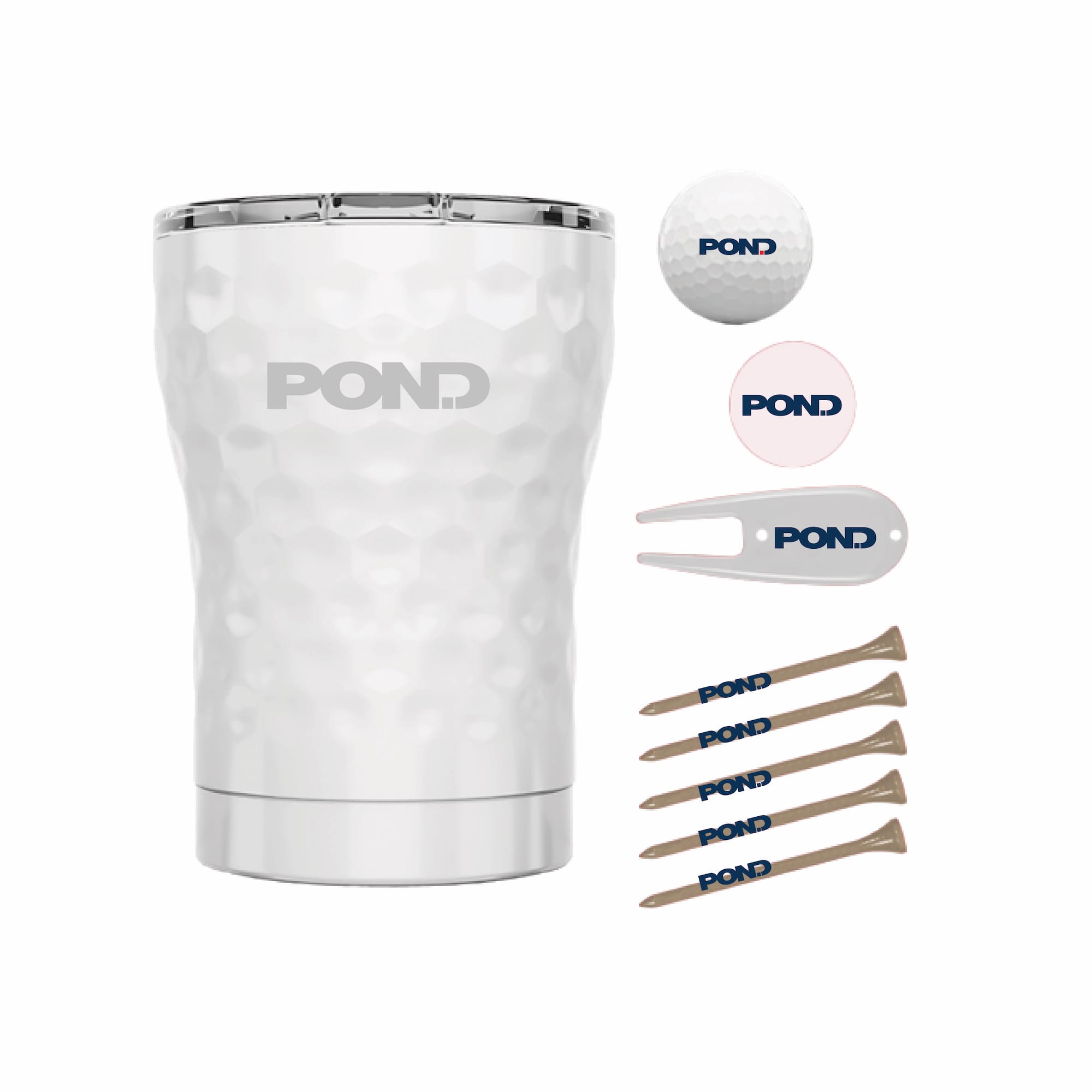 12oz Dimple Tumbler Kit w/ Velocity Golf Ball
