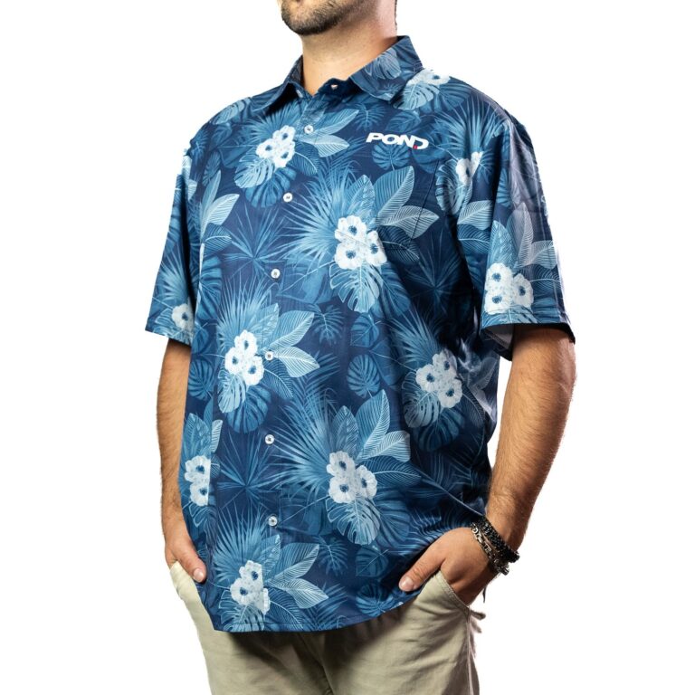 Hawaiian Button Up | Tropical Flower