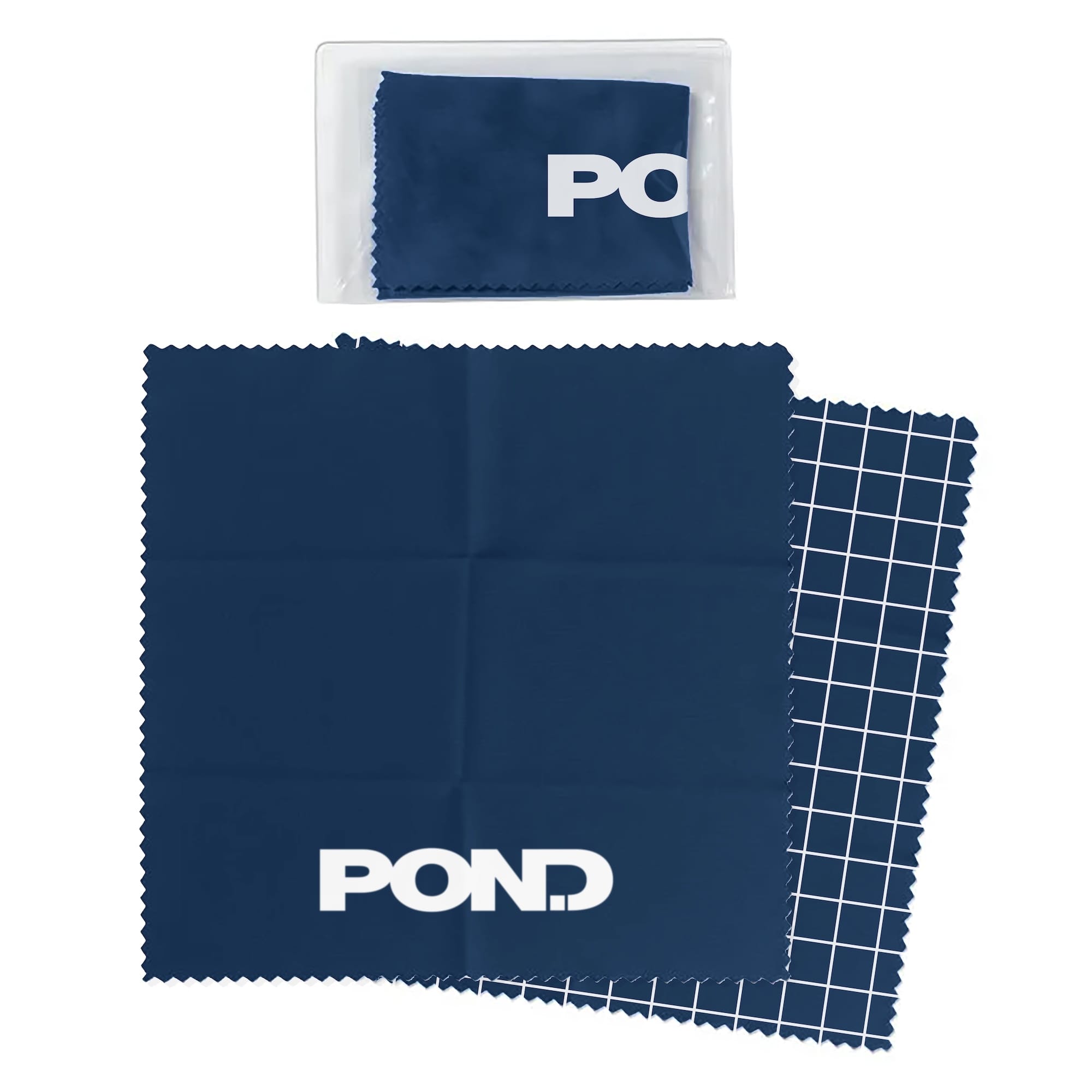Microfiber Cloth in Clear Pouch (6" x 6")