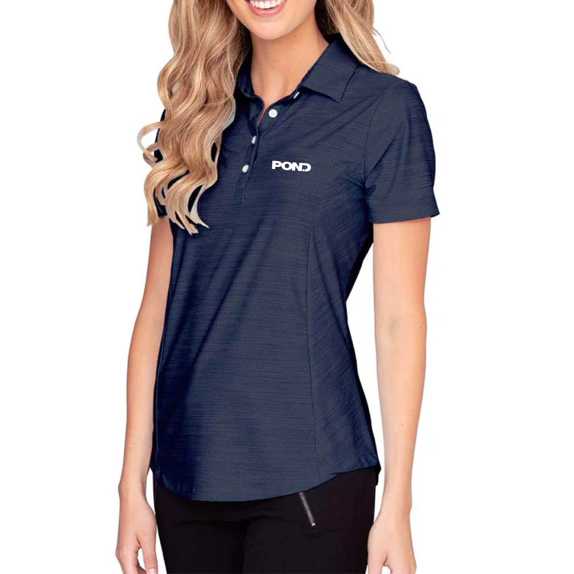 Greg Norman Women's Play Dry Heather Solid Polo - Image 3